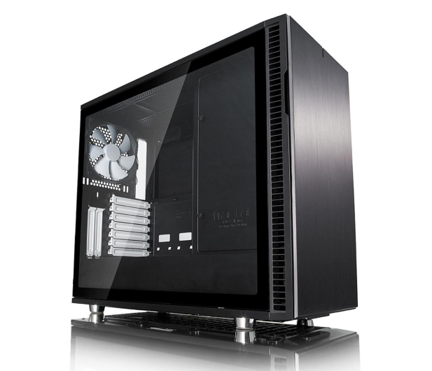 FRACTAL DESIGN Define R6 Black TG 3.5'/2.5'drive brackets eATX/uATX/ATX/ITX FD-CA-DEF-R6-BK-TG - 400557 - zdjęcie